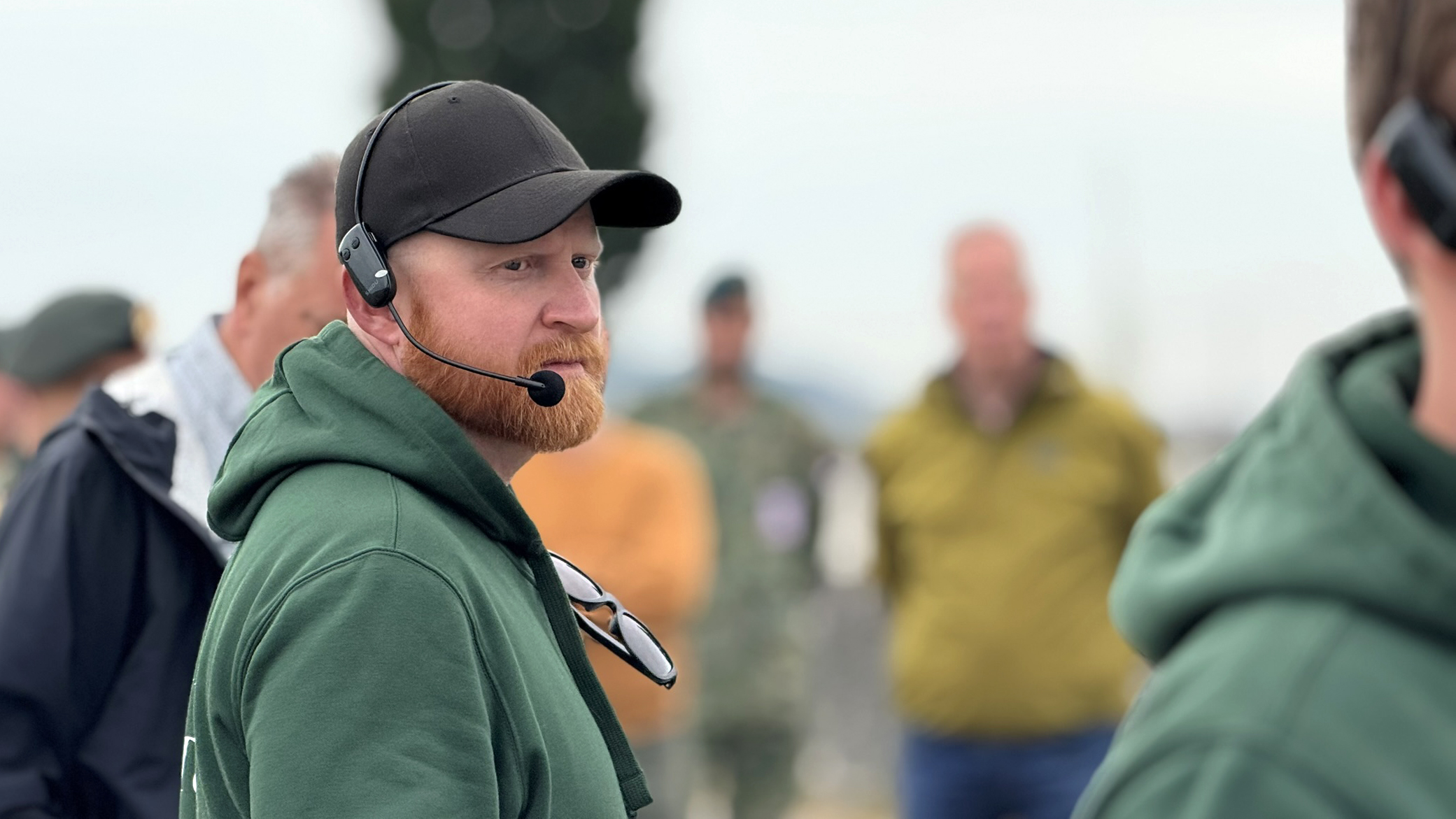 Expert battlefield guide sharing historical stories